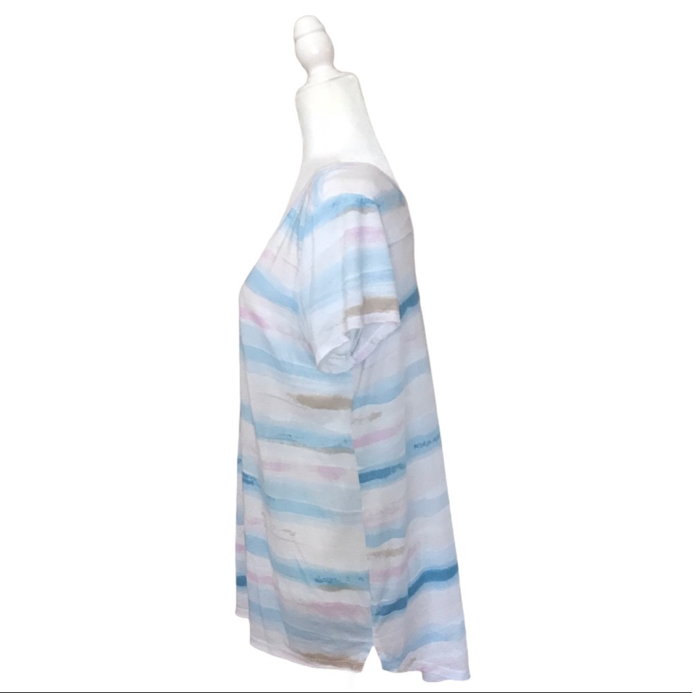Anthropologie T.LA Short Sleeve Tee Multi - Picture 3 of 9